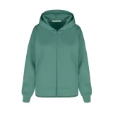 Dámska mikina so zipsom VOLCANO FLORENCE-603-TURQUOISE · záber 5