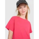 Dievčenské tričko s krátkym rukávom 4F JUNIOR TSHIRT F2326-55S-HOT PINK · záber 2