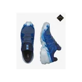 Pánska bežecká trailová obuv SALOMON Speedcross 6 GTX blue print ibiza blue quarry · záber 4
