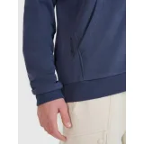 Pánska mikina so zipsom 4F SWEATSHIRT-WSS25TSWSM1584-22S-ANTHRACITE · záber 3