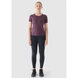 Dámske bežecké zateplené legíny 4F TIGHTS FNK-WAW24TFTIF266-22S-ANTHRACITE · záber 2