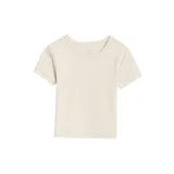 Dievčenské tričko s krátkym rukávom 4F JUNIOR TSHIRT F1852-12S-CREME · záber 5