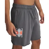 Pánske teplákové kraťasy UNDER ARMOUR UA Rival TerryLogo8inShort-GRY · záber 2