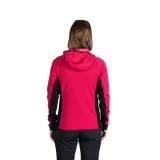 Dámska turistická mikina so zipsom NORTHFINDER DARLA-577cherryblack · záber 5