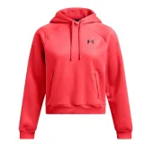 Dámska zateplená mikina s kapucňou UNDER ARMOUR UA Armour Flc Pro Hdy-RED · záber 3
