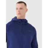 Pánska tréningová mikina so zipsom 4F SWEATSHIRT FNK-WSS25TFSWM513-30S-DARK BLUE · záber 2