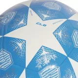 Futbalová lopta ADIDAS UCL Club 24 25 Knockout Phase-White Blue · záber 4