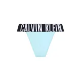 Dámske nohavičky CALVIN KLEIN HIGH LEG THONG-Ether · záber 1