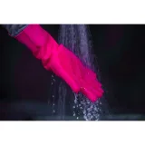 Nástroj na údržbu bicykla MUC-OFF Deep Scruber Gloves Pink M · záber 3