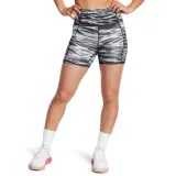 Dámske tréningové kraťasy UNDER ARMOUR PROJECT ROCK PROJECT ROCK Lets Go BTB Middy Pt-BLK · záber 1