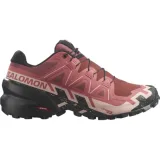 Dámska bežecká trailová obuv SALOMON Speedcross 6 W cow hide black english rose · záber 1