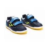 Chlapčenské futbalové kopačky halové JOMA Top Flex 2503 K IC navy blue yellow · záber 2