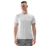 Pánske tréningové tričko s krátkym rukávom 4F TSHIRT FNK M1343-10S-WHITE · záber 1