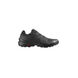 Pánska bežecká trailová obuv SALOMON Speedcross 6 Wide M black black phantom · záber 2