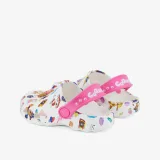 Dievčenské kroksy (rekreačná obuv) COQUI Little Frog Paw Patrol + Amulet K white light fuchsia · záber 4