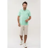 Pánske polo tričko s krátkym rukávom VOLCANO MARON 303-MINT · záber 3