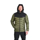 Pánska turistická bunda NORTHFINDER FEDERICO-550blackdarkgreen · záber 3