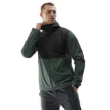 Pánska turistická softshellová bunda 4F SOFTSHELL JACKET-AW23TSOFM155-40S-DARK GREEN · záber 1