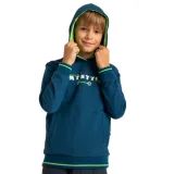 Chlapčenská mikina s kapucňou VOLCANO B-STYLE JUNIOR 613 BLUE DARK · záber 1