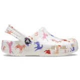 Dievčenské kroksy (rekreačná obuv) CROCS Classic Character Print Clog T unicorn · záber 2