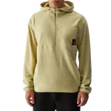 Pánska flisová mikina so zipsom 4F FLEECE-WAW24TFLEM252-44S-OLIVE · záber 1