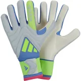 Pánske futbalové brankárske rukavice ADIDAS Copa League GL blue fusion halo blue lucid lemon · záber 1