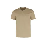 Pánske tričko s krátkym rukávom VOLCANO WARREN-102-BEIGE · záber 5