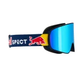 Lyžiarske okuliare RED BULL SPECT RUSH-14BL3, blue dusk blue snow - red with ice blue mirror, S.3 · záber 3