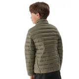 Chlapčenská bunda 4F JUNIOR DOWN JACKET-JAW23TDJAM220-44S-OLIVE · záber 5