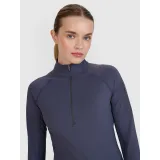 Dámska turistická mikina s 1 2 zipsom 4F SWEATSHIRT FNK-WSS25TFSWF476-22S-ANTHRACITE · záber 2