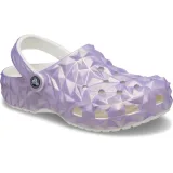 Kroksy (rekreačná obuv) CROCS Classic Iridescent Geo Clog white · záber 1