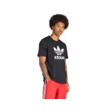 Pánske tričko s krátkym rukávom ADIDAS Trefoil t-shirt-Black · záber 2