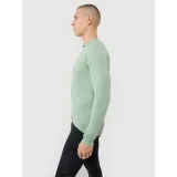 Pánske bežecké tričko s dlhým rukávom 4F LONGSLEEVE FNK-WSS25TFLOM339-47S-MINT · záber 3