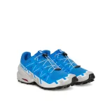 Pánska bežecká trailová obuv SALOMON Speedcross 6 M french blue lunar rock white · záber 2