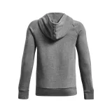 Chlapčenská zateplená mikina s kapucňou UNDER ARMOUR UA Rival Fleece BL Hoodie-GRY · záber 2