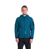 Pánska turistická mikina so zipsom NORTHFINDER GIOELE-630inkblueblack · záber 1