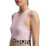 Dámske tréningové tielko UNDER ARMOUR HeatGear Rib Tank-PNK · záber 2