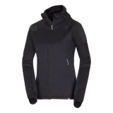 Dámska zateplená turistická mikina so zipsom NORTHFINDER JONI-270blackblack · záber 1