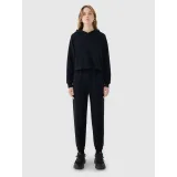 Dámska mikina s kapucňou 4F SWEATSHIRT F1562-20S-DEEP BLACK · záber 4