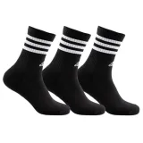 Ponožky ADIDAS 3S C SPW CRW 3P BLACK WHITE · záber 2