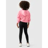 Dievčenské legíny 4F JUNIOR TIGHTS-JWMM00TTIGF178-20S-DEEP BLACK · záber 4