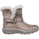 Dámske členkové zimné topánky SKECHERS Easy Going Dreamer dark taupe · záber 1