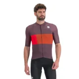 Pánsky cyklistický dres s krátkym rukávom SPORTFUL Snap jersey, huckleberry · záber 1