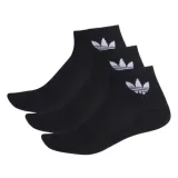 Ponožky ADIDAS ORIGINALS 3 PACK - MID ANKLE SCK-BLACK · záber 1