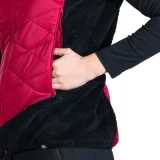 Dámska turistická vesta NORTHFINDER MARIANNE-577cherryblack · záber 5