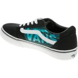 Chlapčenská rekreačná obuv VANS YT Ward Glow Vans Neon blue black · záber 5