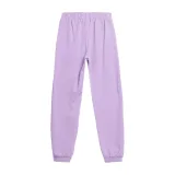 Dievčenské tepláky 4F JUNIOR TROUSERS-JAW23TTROF426-52S-LIGHT VIOLET · záber 5
