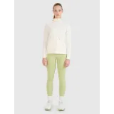 Dámska tréningová mikina so zipsom 4F SWEATSHIRT FNK F467-11S-OFF WHITE · záber 4