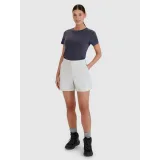 Dámske turistické kraťasy 4F SHORTS FNK-WSS25TFSHF0994-27S-COLD LIGHT GREY · záber 4