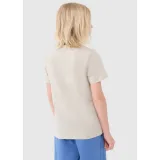 Chlapčenské tričko s krátkym rukávom 4F JUNIOR TSHIRT M2186-12S-CREME · záber 3